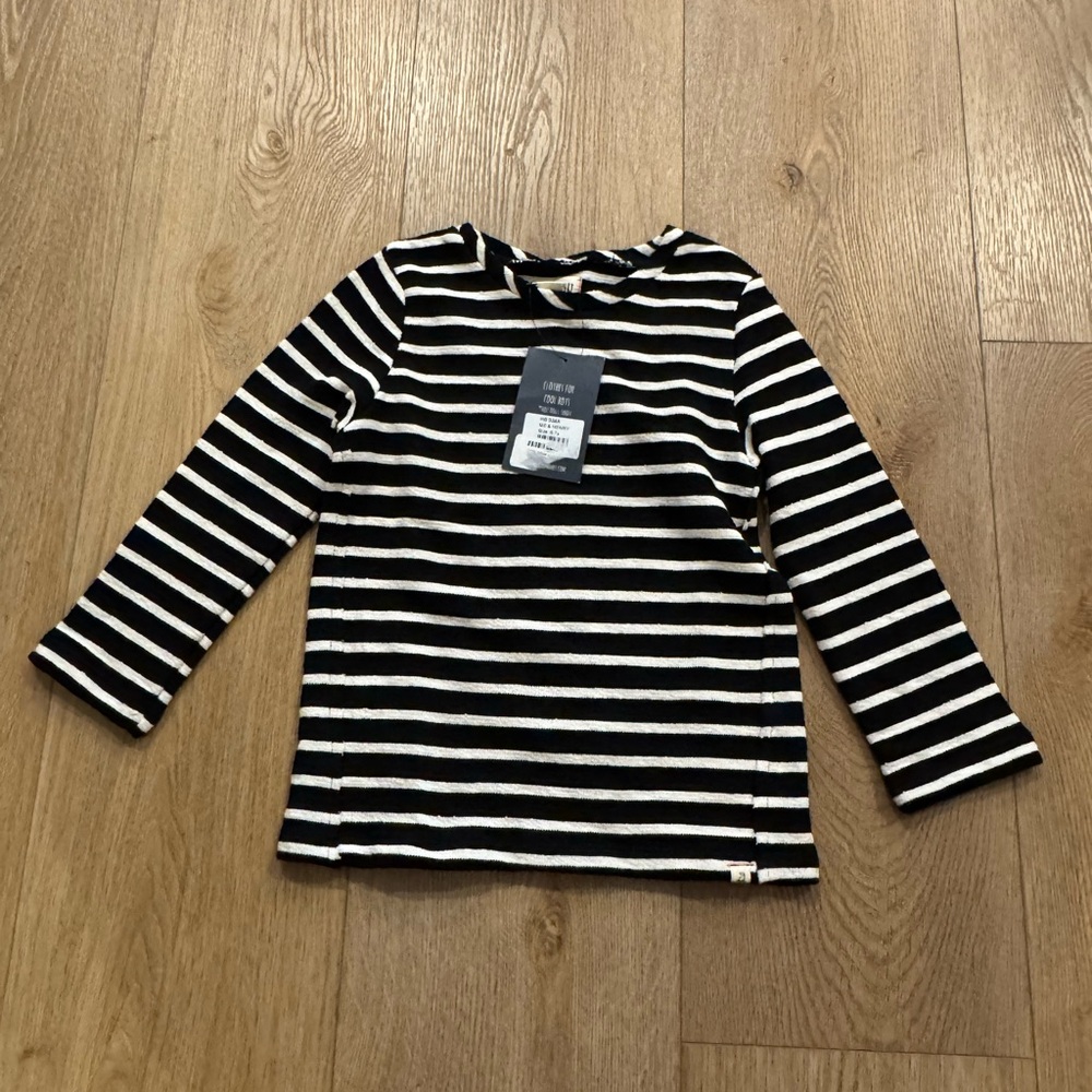 Me and Henry boys striped shirt size 7 NWT